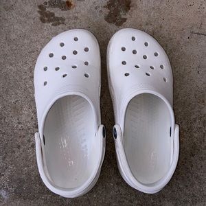 White Crocs